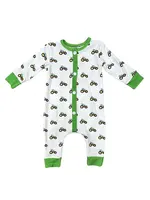Sugar Bee Buttflap Pajamas Tractors