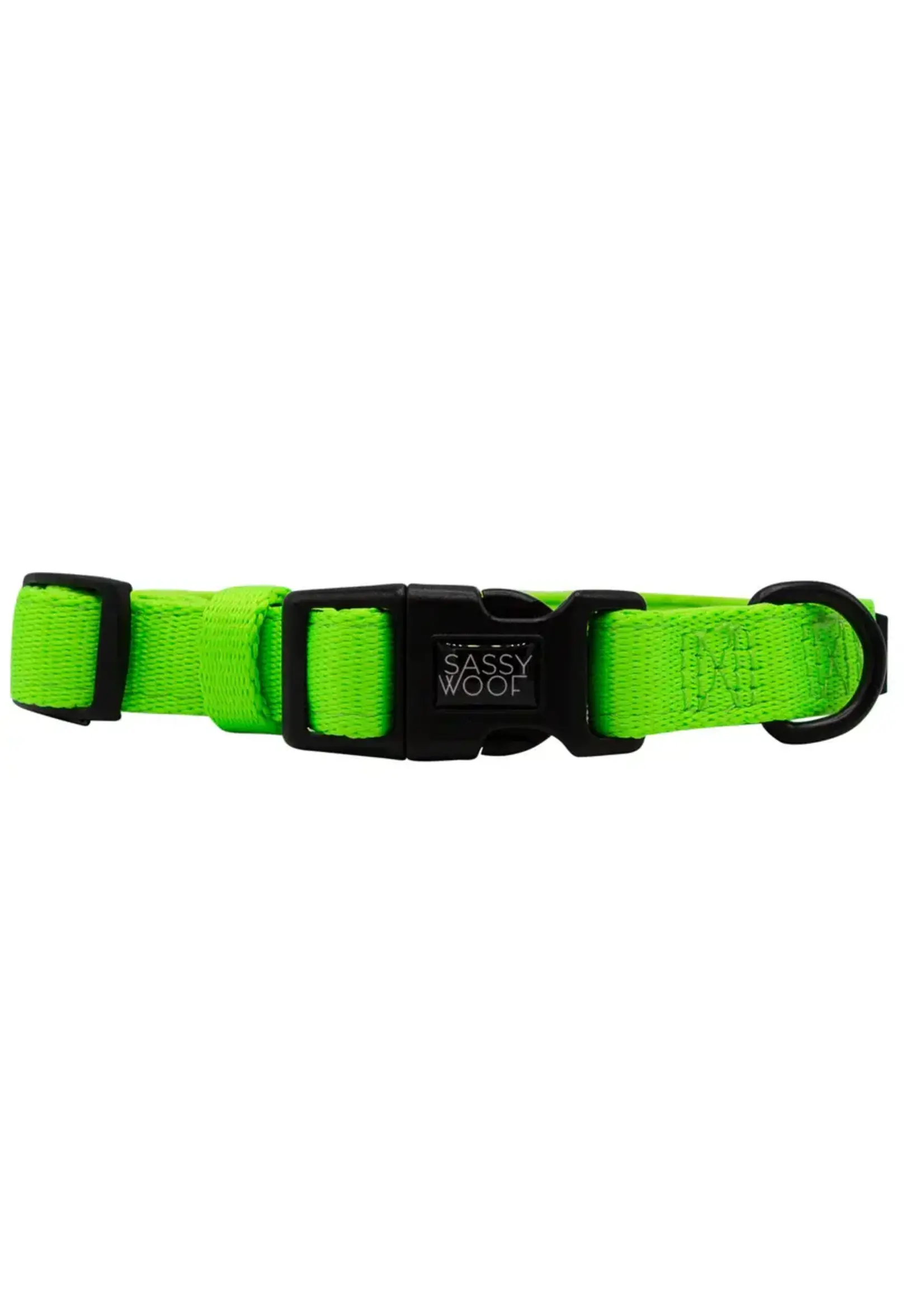 Sassy Woof Sassy Woof DOG COLLAR - NEON GREEN