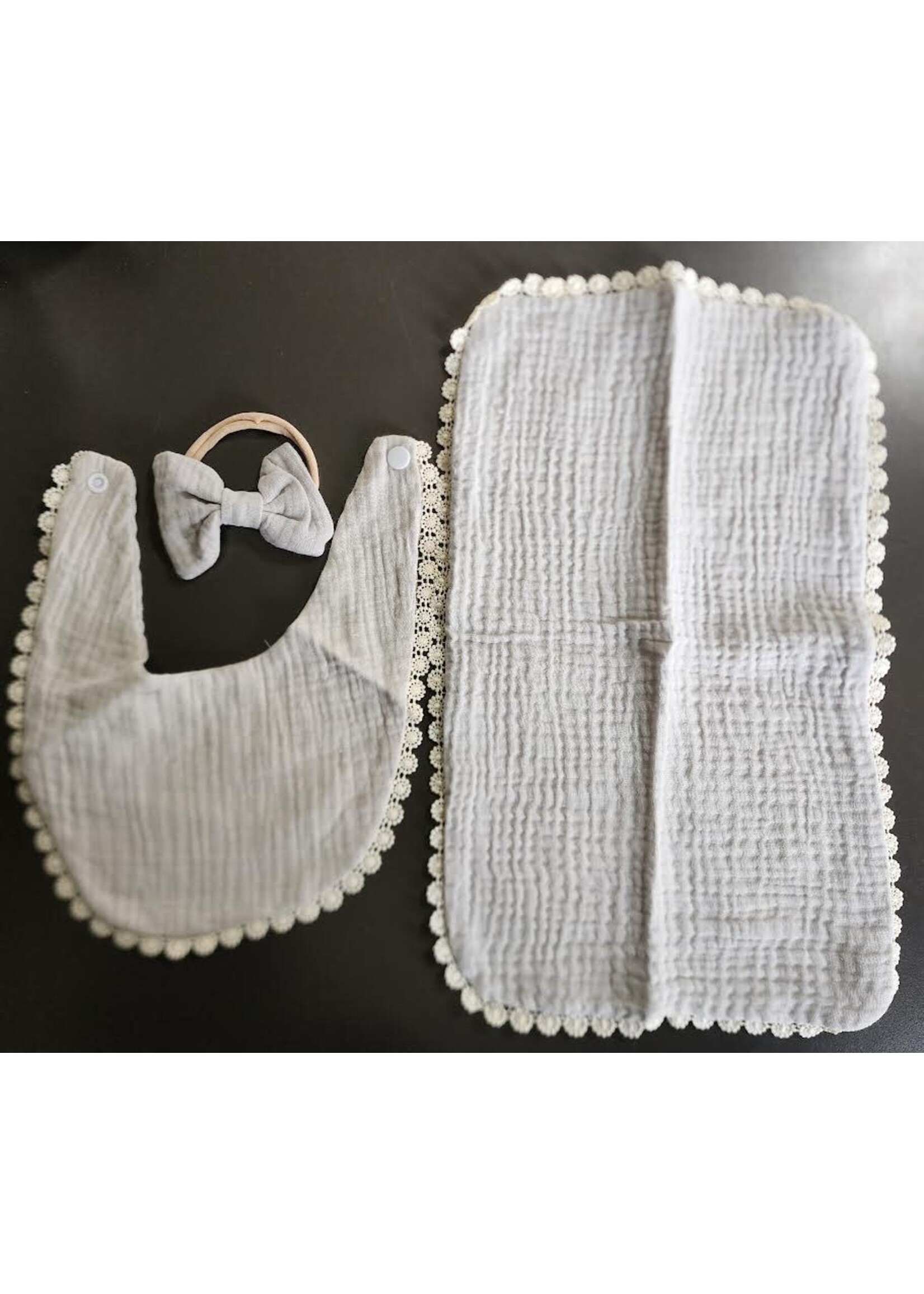 Baby Blanks by Stephanie Muslin 3 pc set