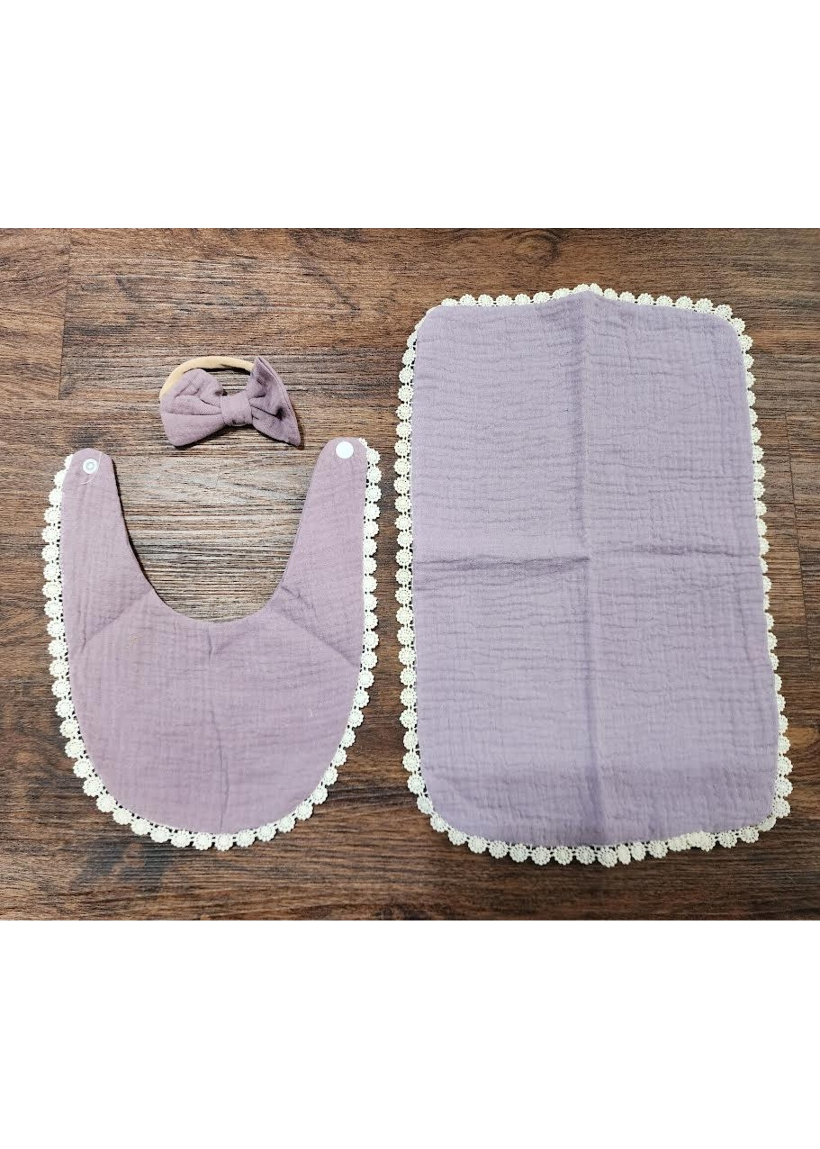 Baby Blanks by Stephanie Muslin 3 pc set