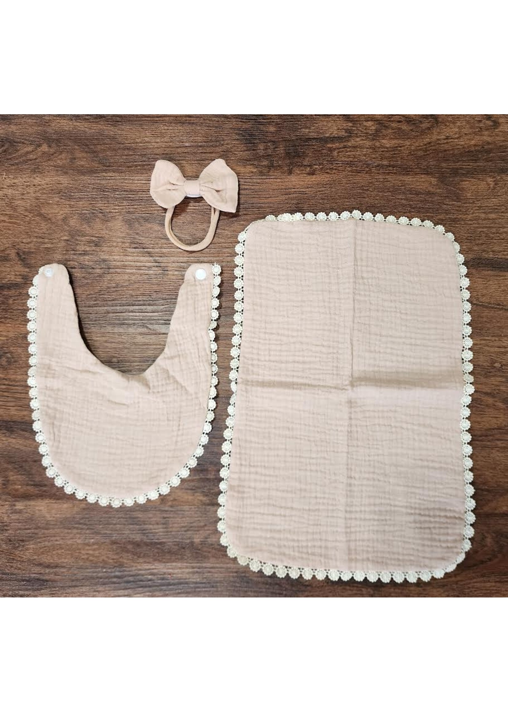 Baby Blanks by Stephanie Muslin 3 pc set