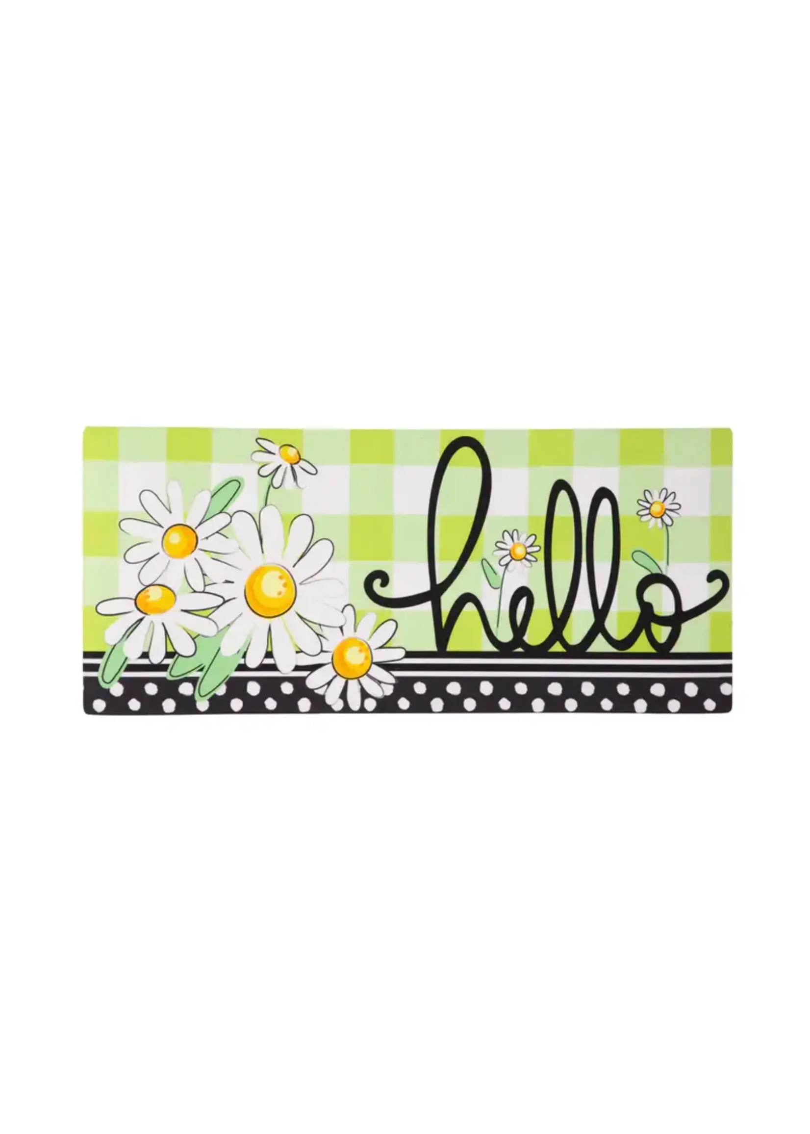 Evergreen Hello Daisy Sassafras Switch Mat,0.25x22x10 Inches
