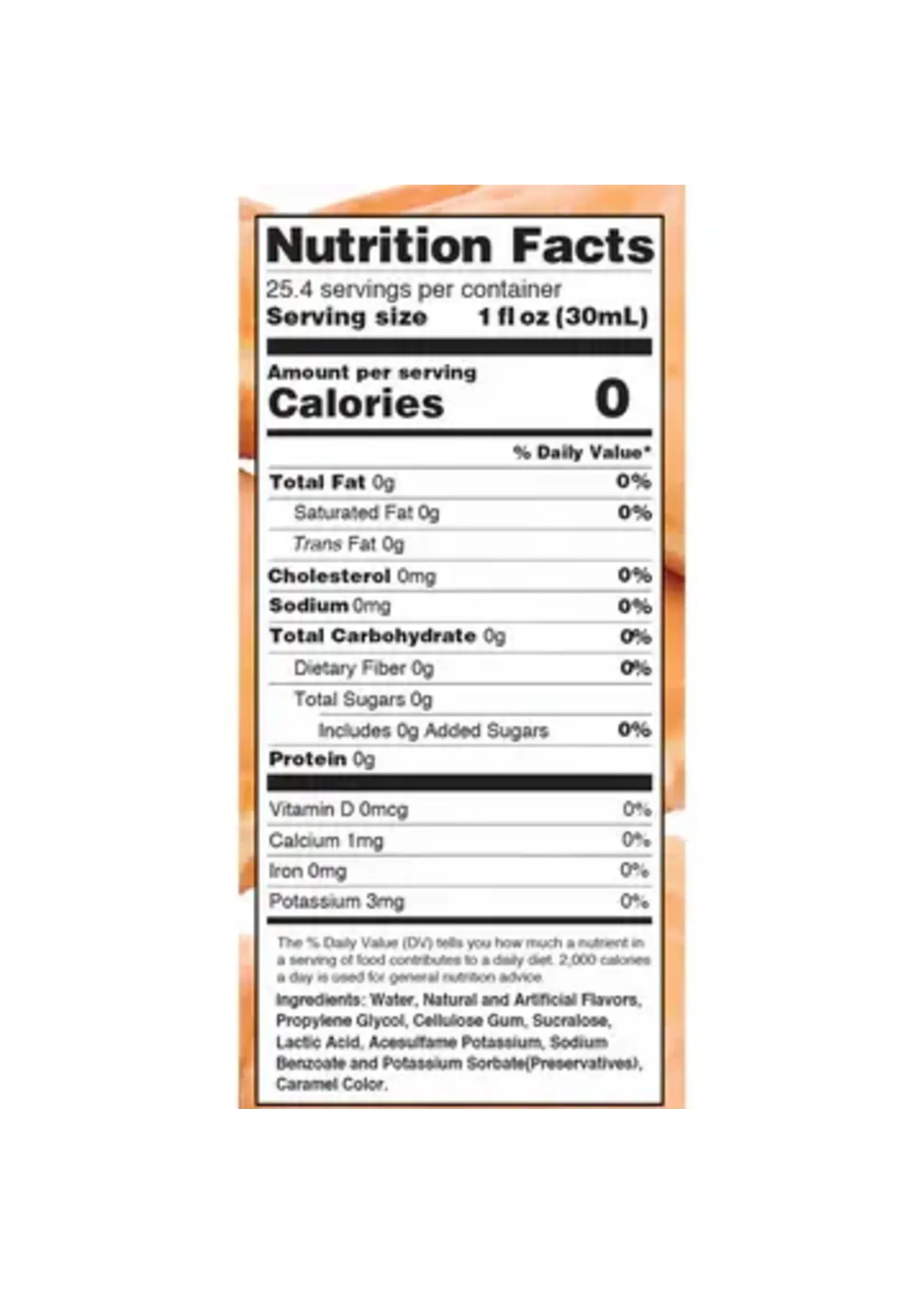 Jordan Skinny Mixes Skinny Mixes Sugar Free Glazed Donut Syrup