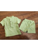 Green Linen Set