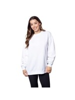 Chicka-d Chicka-d Campus Crew Sweatshirt White