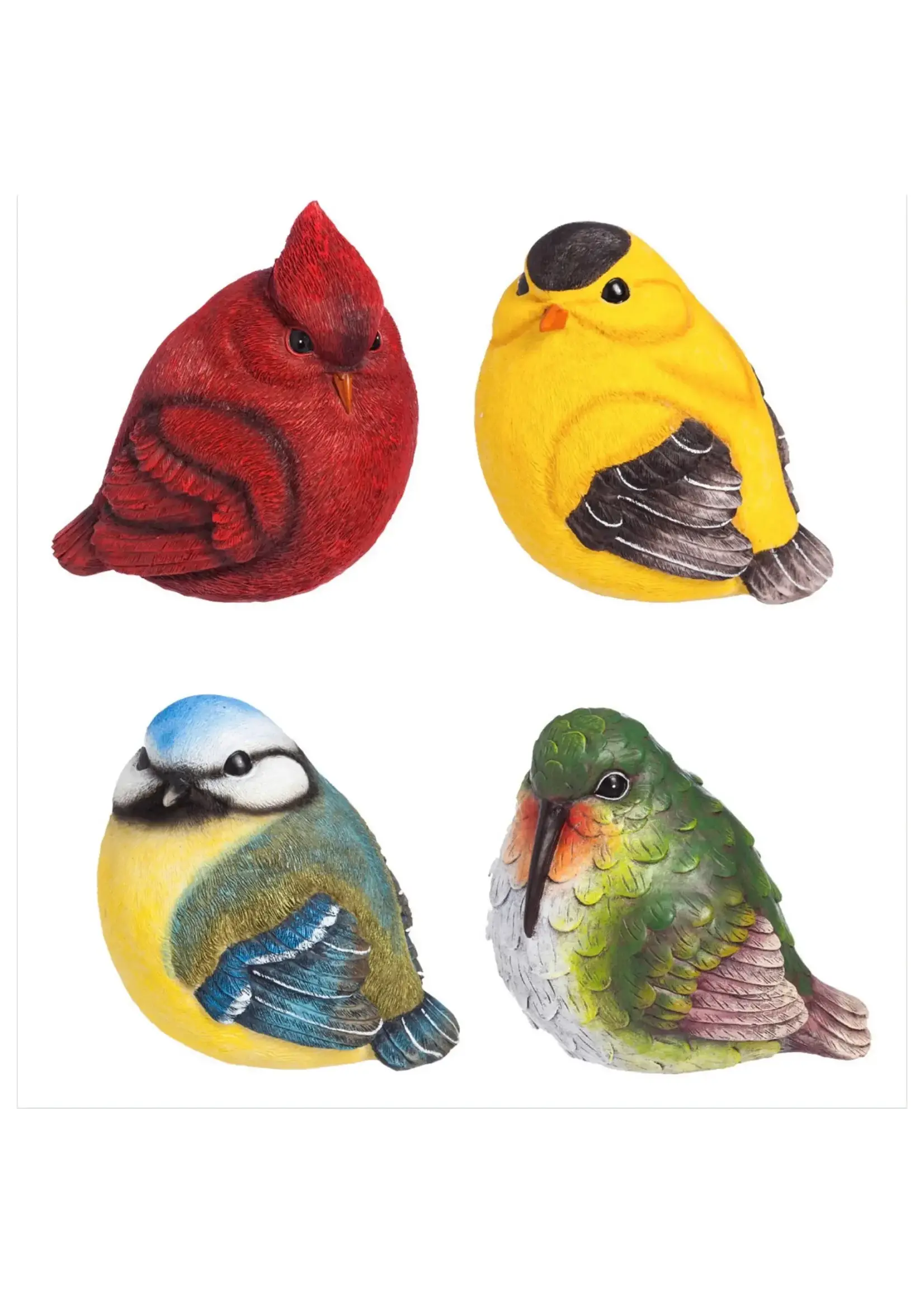 Evergreen For the Birds Portly Statue