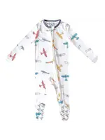 Copper Pearl Copper Pearl Zip Up Footie Pajama Ace