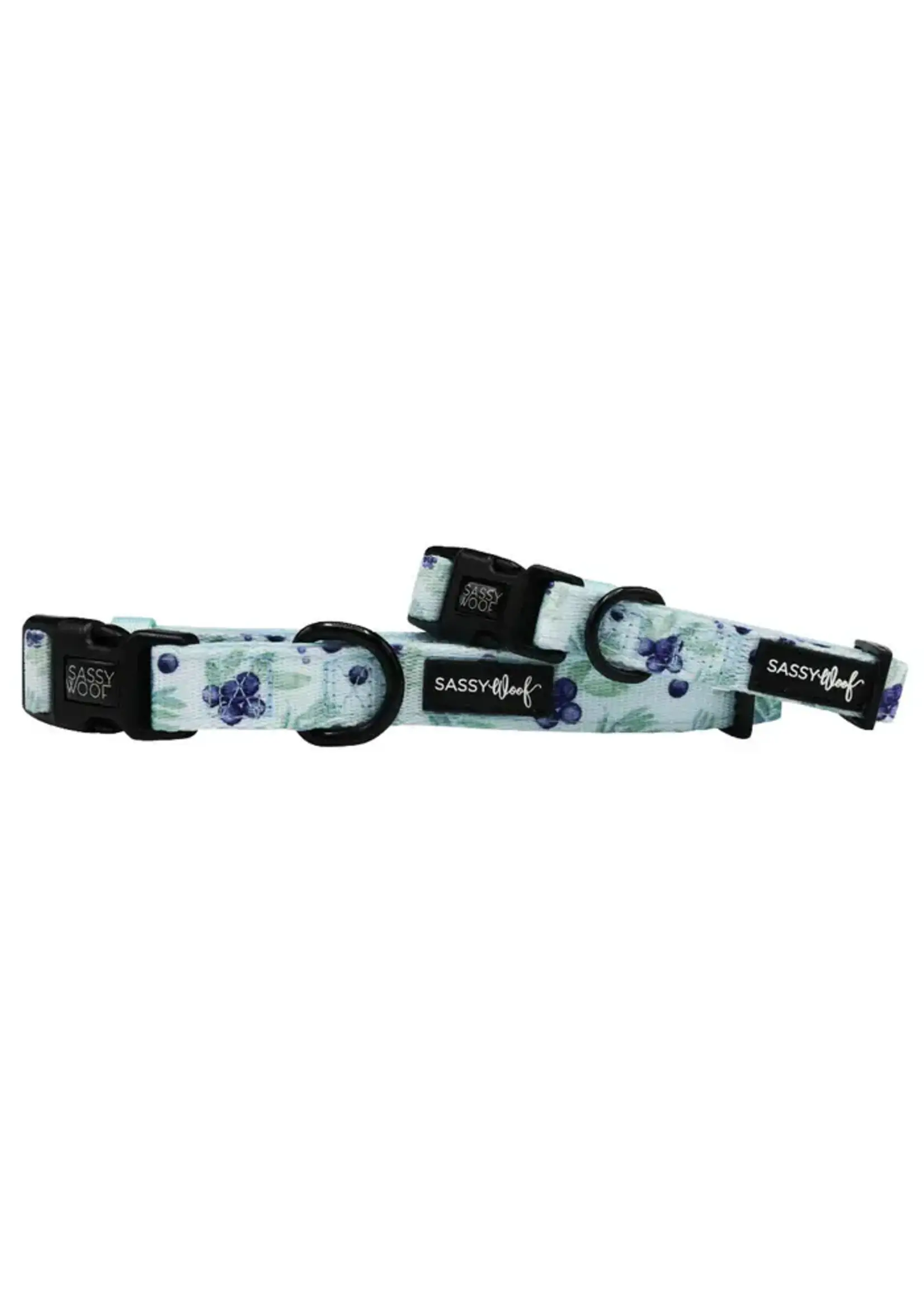Sassy Woof Sassy Woof DOG COLLAR - BERRY SASSY Medium