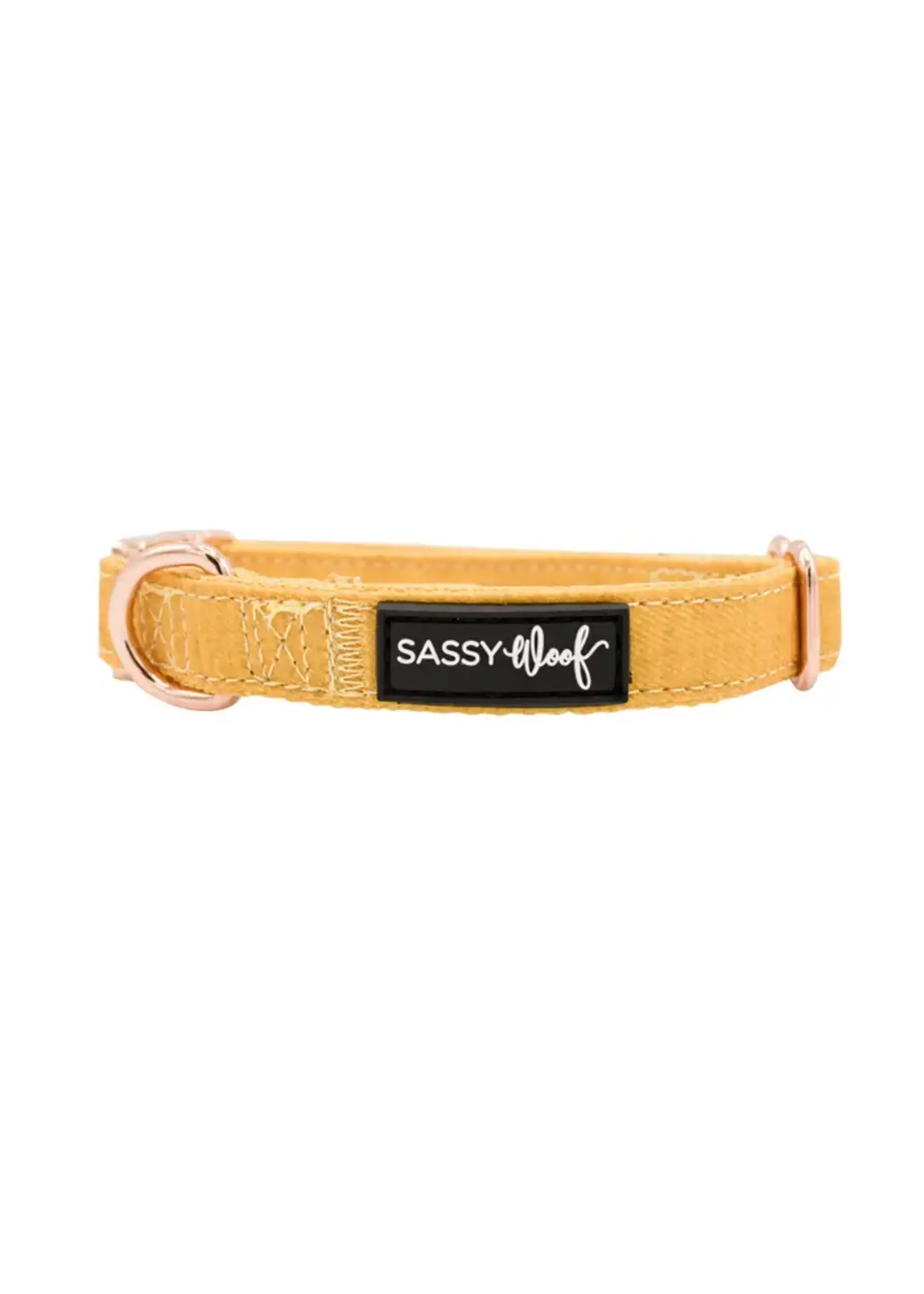 Sassy Woof Sassy Woof DOG COLLAR - SUNFLOWER FIELDS Large