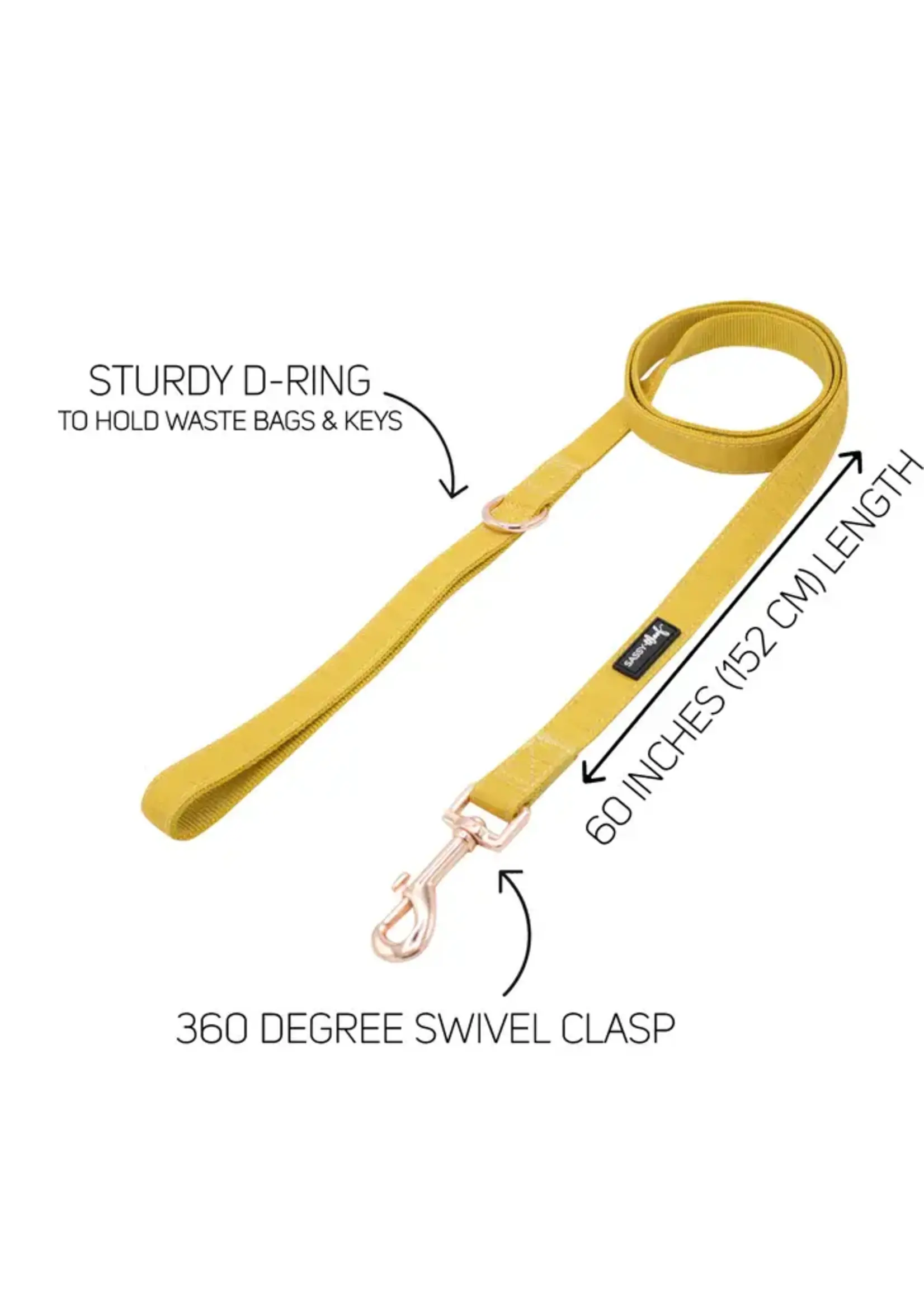 Sassy Woof Sassy Woof DOG LEASH - SUNFLOWER FIELDS