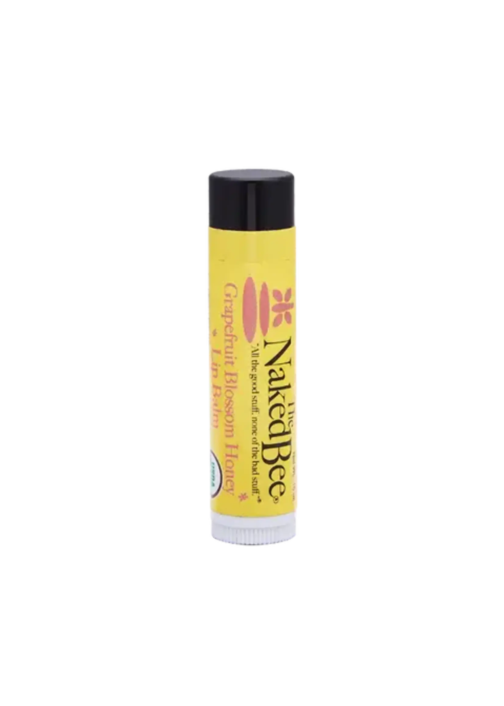 Naked Bee Naked Bee Grapefruit Blossom Honey USDA Organic Lip Balm