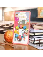 Jilzarah Jilzarah Best Teacher Wrist Keychain