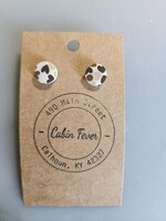 Flirty Girl Designs Round Neutral Heart Earring