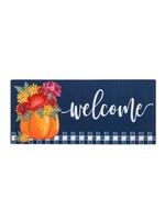 Evergreen Mums and Pumpkin Sassafras Switch Mat