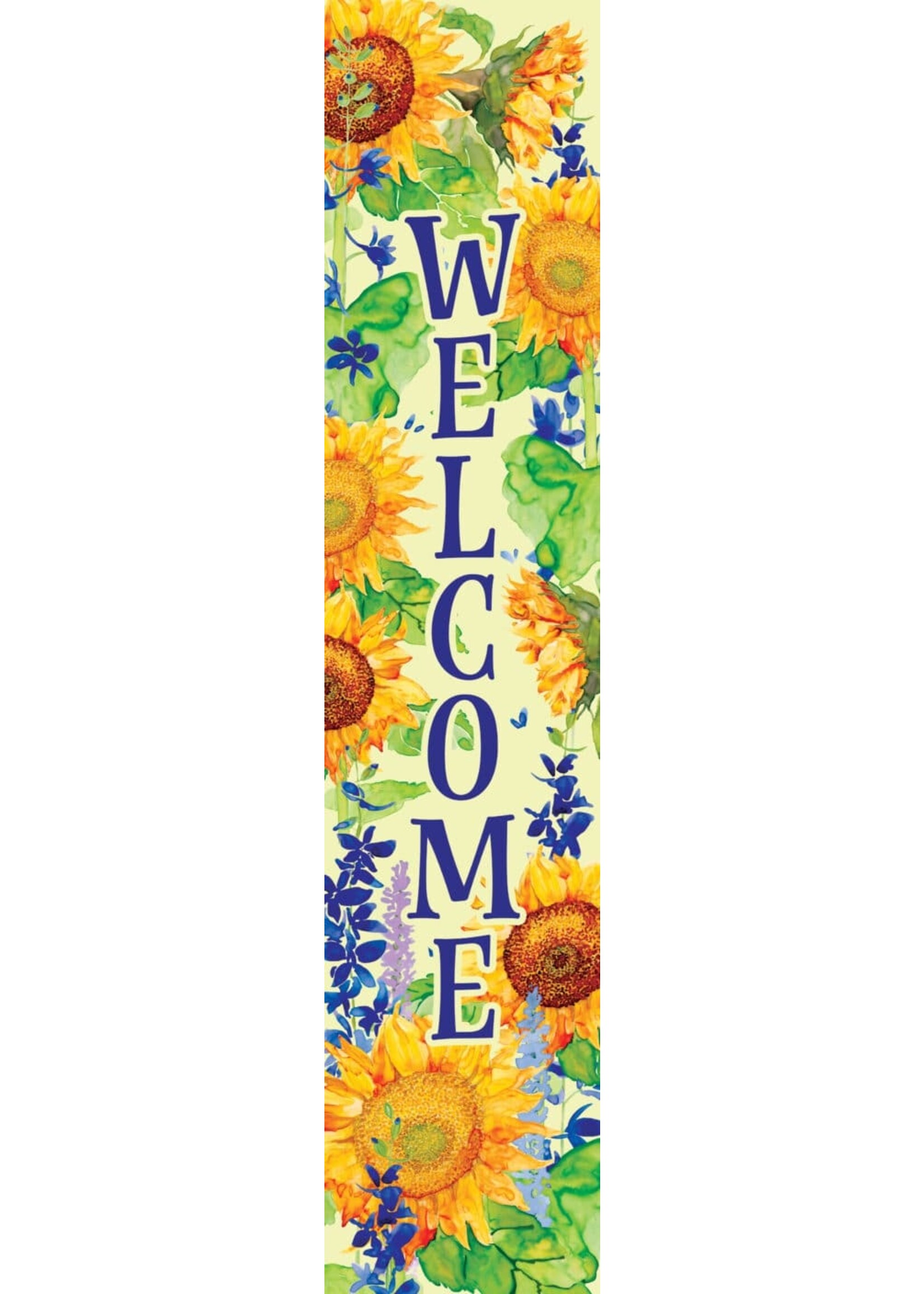 Custom Decor Yard Expression Happy Sunflower