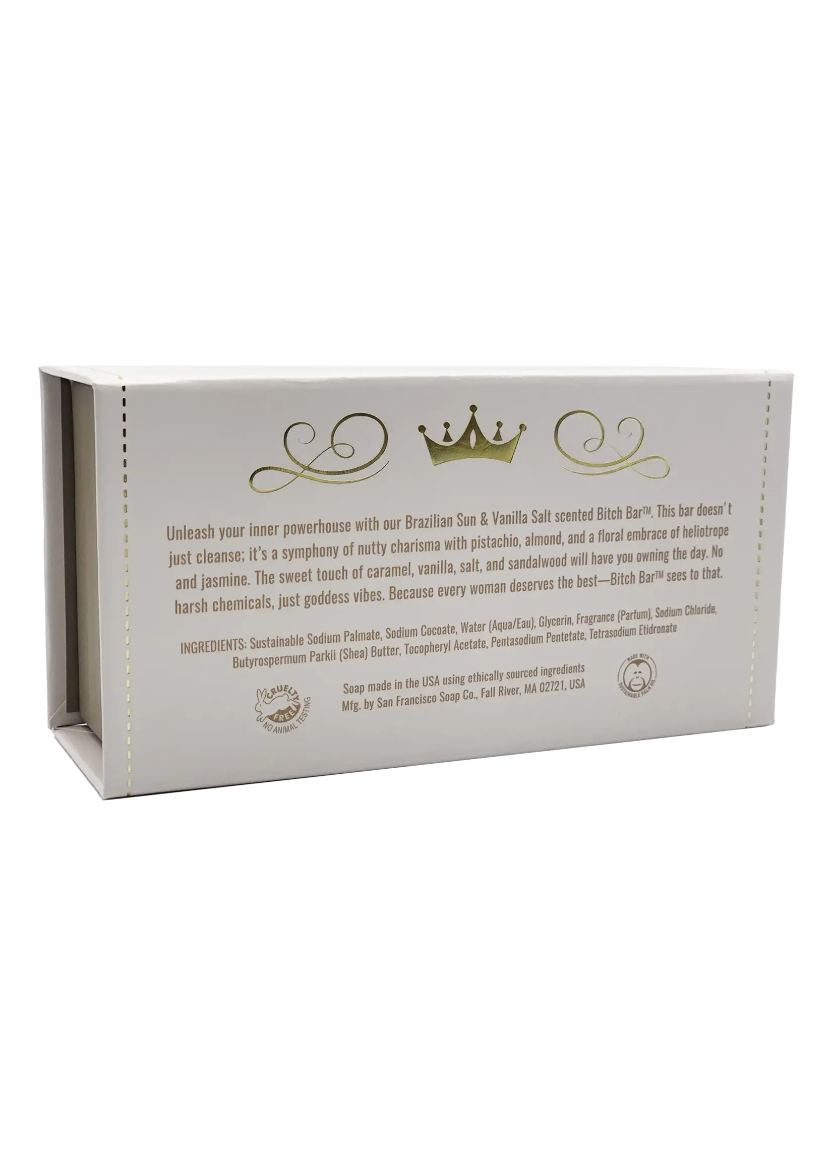 San Francisco Soap Company Bitch Bar - Empowered Brazilian Sun & Vanilla Salt