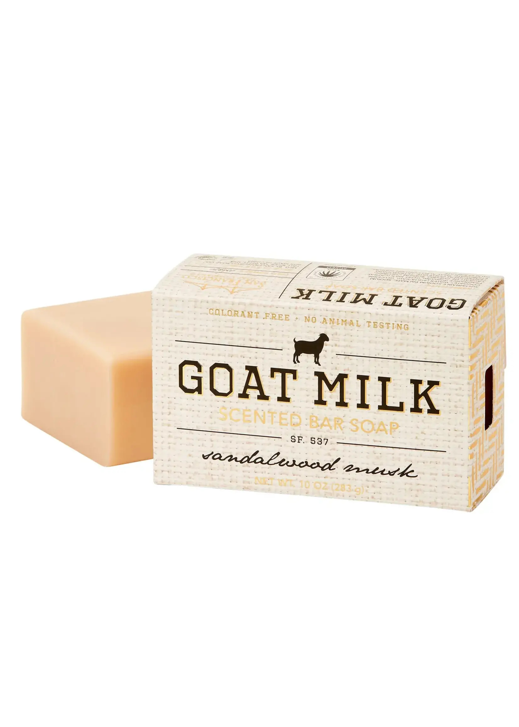 San Francisco Soap Company Goat Milk Bar Soap - Sandalwood Musk