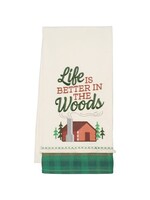 Carson "Better In The Woods" Applique Tea Towel