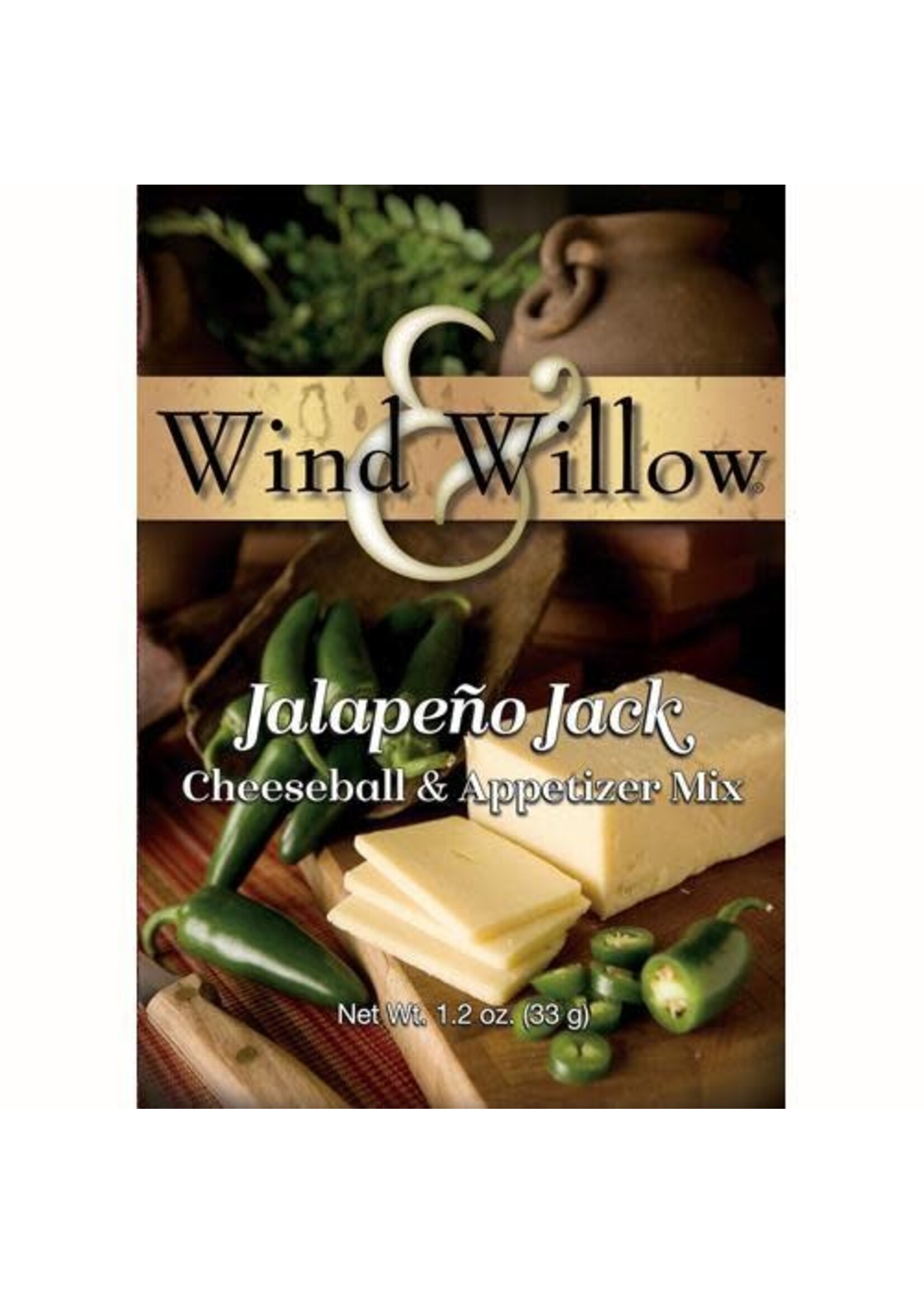 Wind & Willow Jalapeno Jack Cheeseball & Appetizer Mix