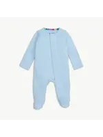 Magnetic Me Magnetic Me Love Lines Blue Pointelle Footie