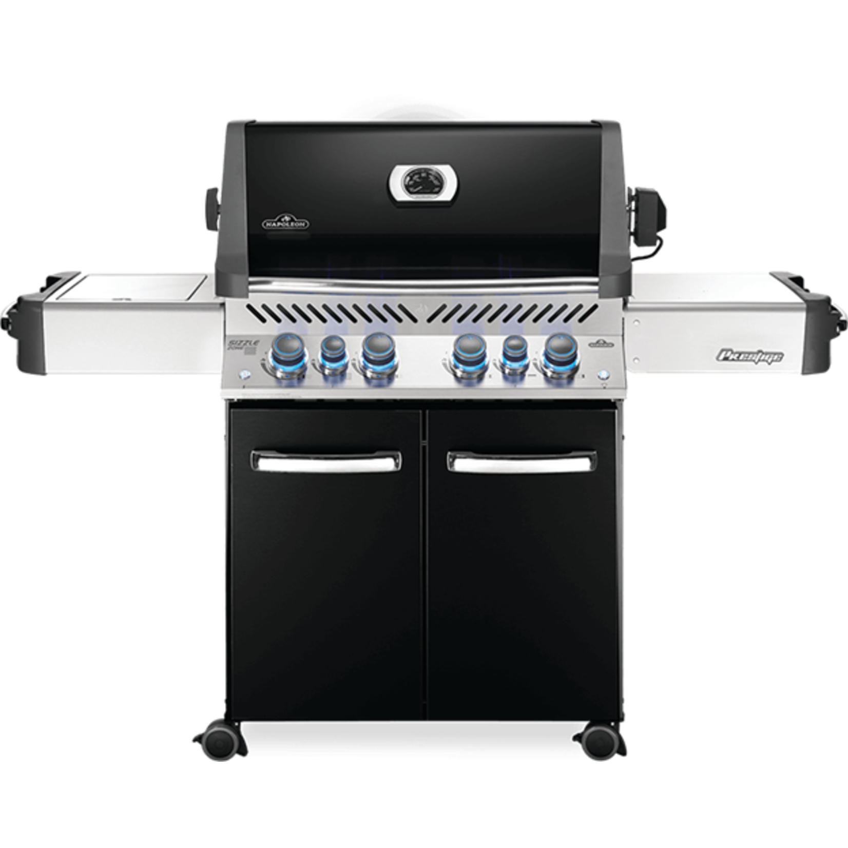 Napoleon Prestige® 500 Natural Gas Grill with Infrared Side and Rear Burners, Black ($125 Instant Rebate)