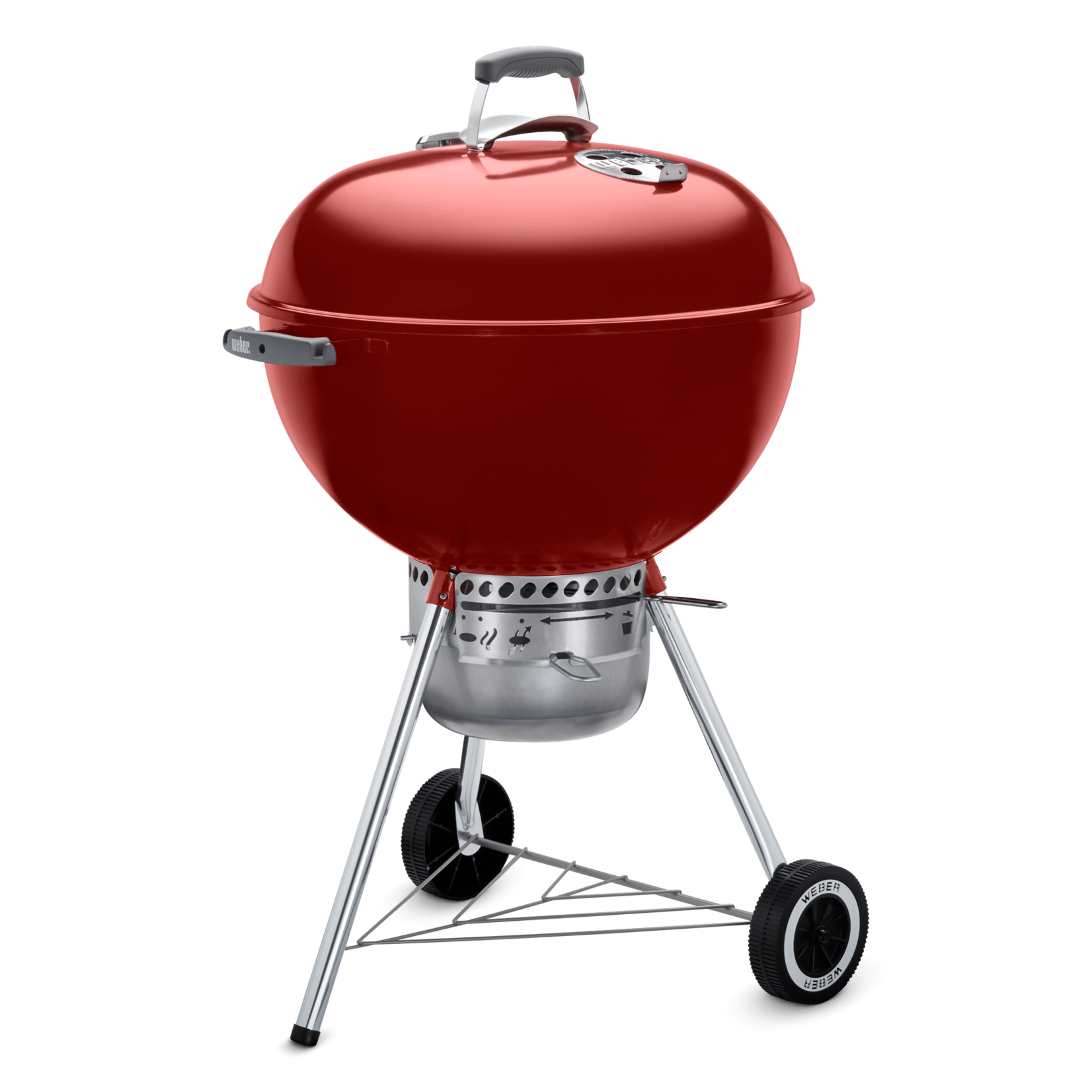 Weber Original Kettle™ Premium 22” Charcoal Grill, Crimson