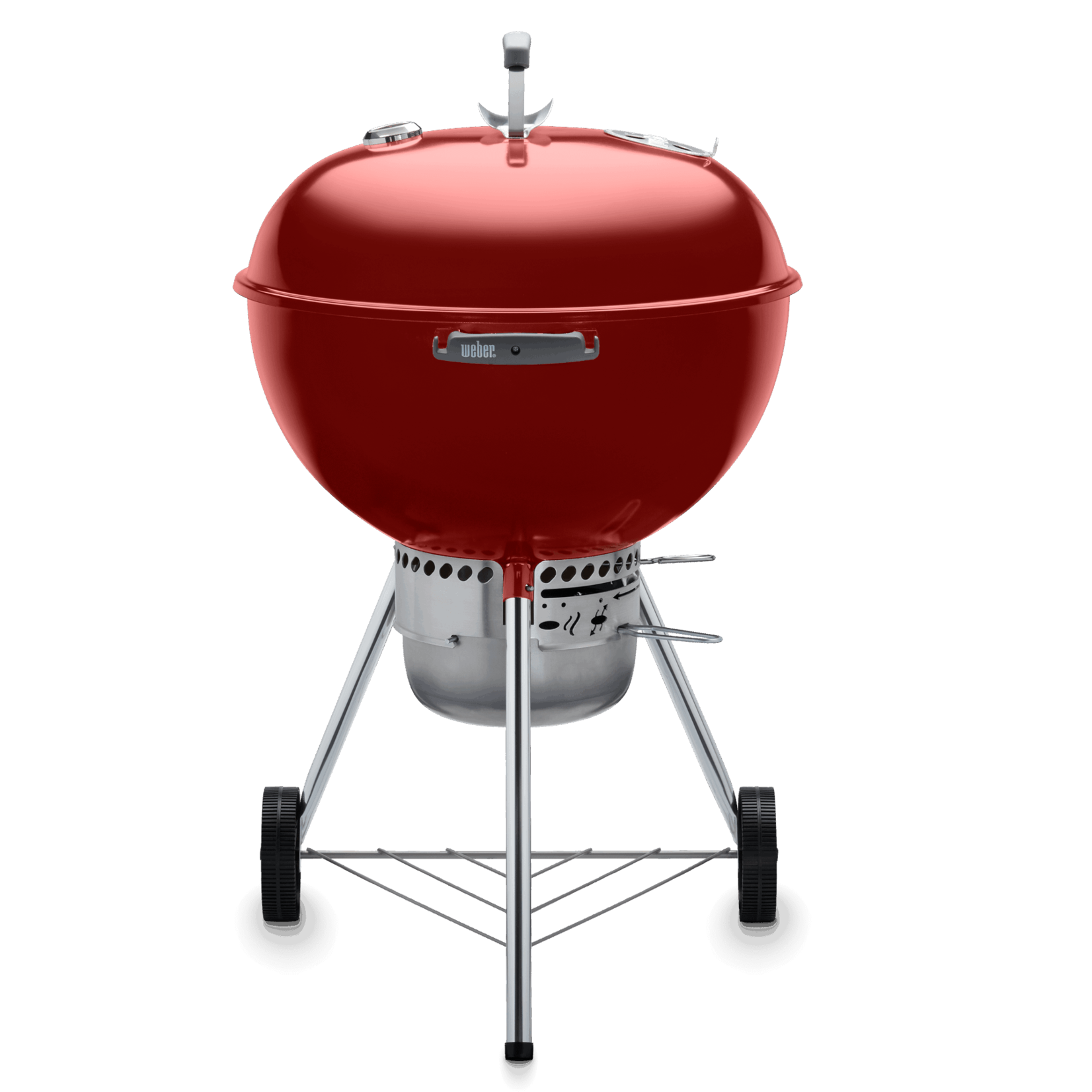 Weber Original Kettle™ Premium 22” Charcoal Grill, Crimson