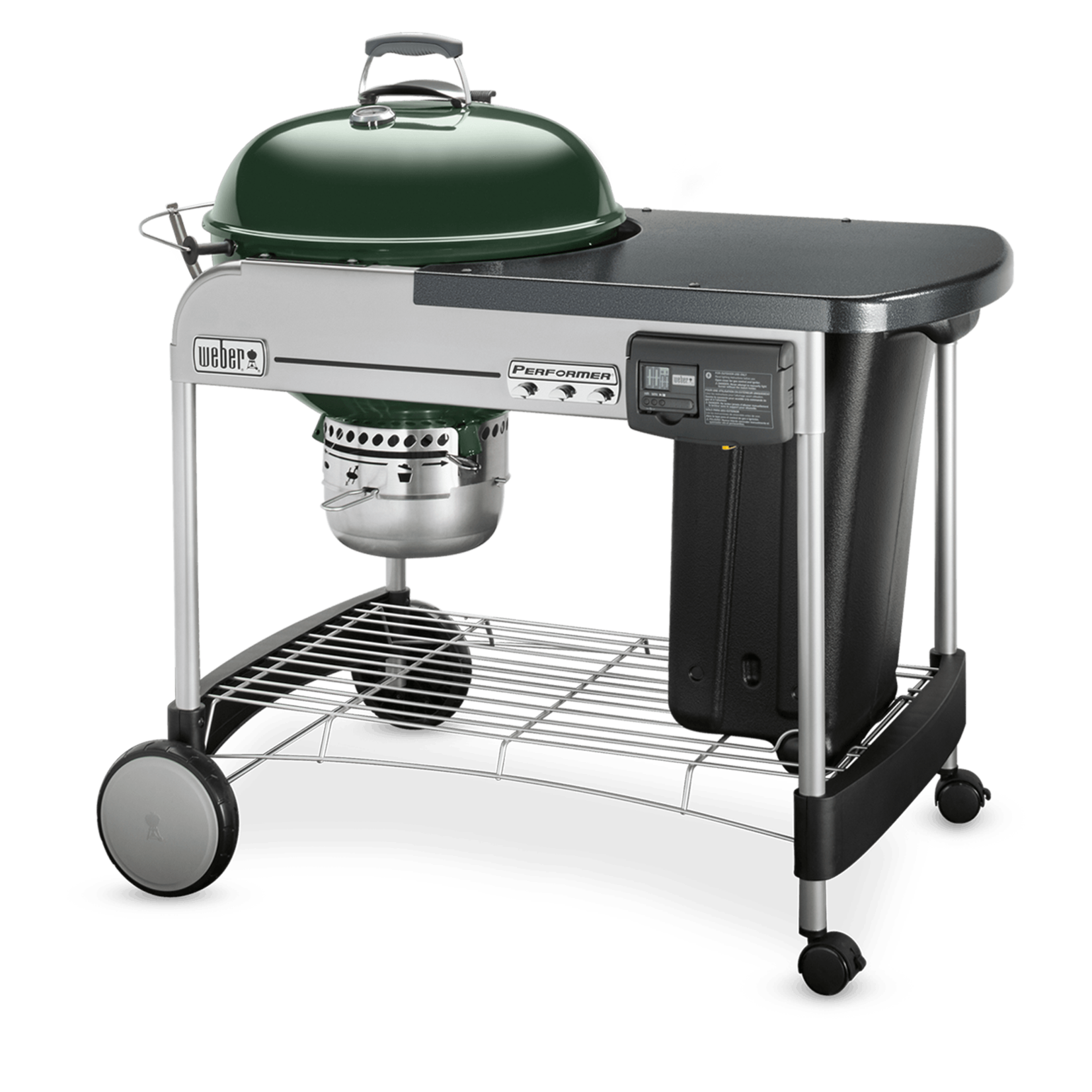 Weber Performer® Deluxe 22” Charcoal Grill, Green