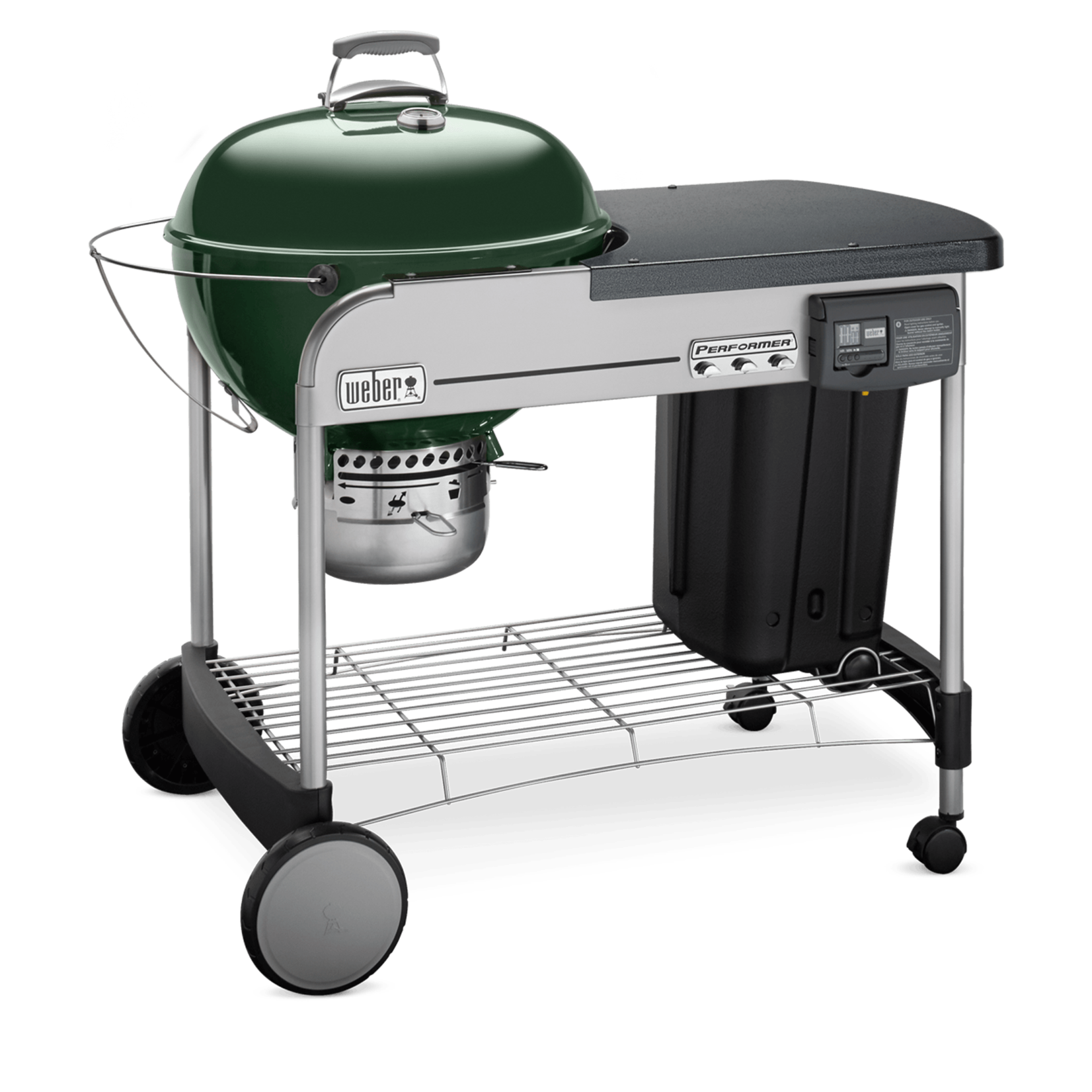 Weber Performer Deluxe 22" Charcoal Grill, Green