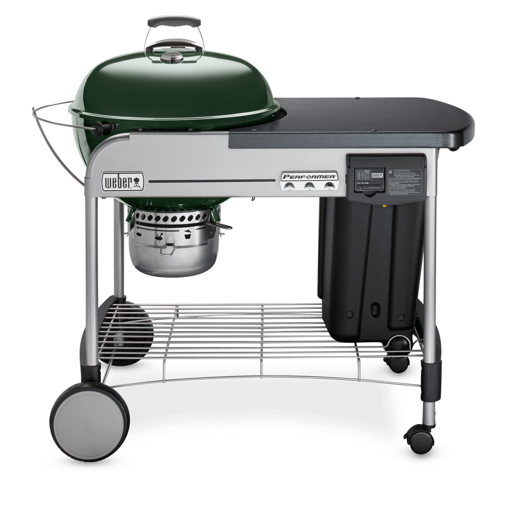 Weber Performer® Deluxe 22” Charcoal Grill, Green