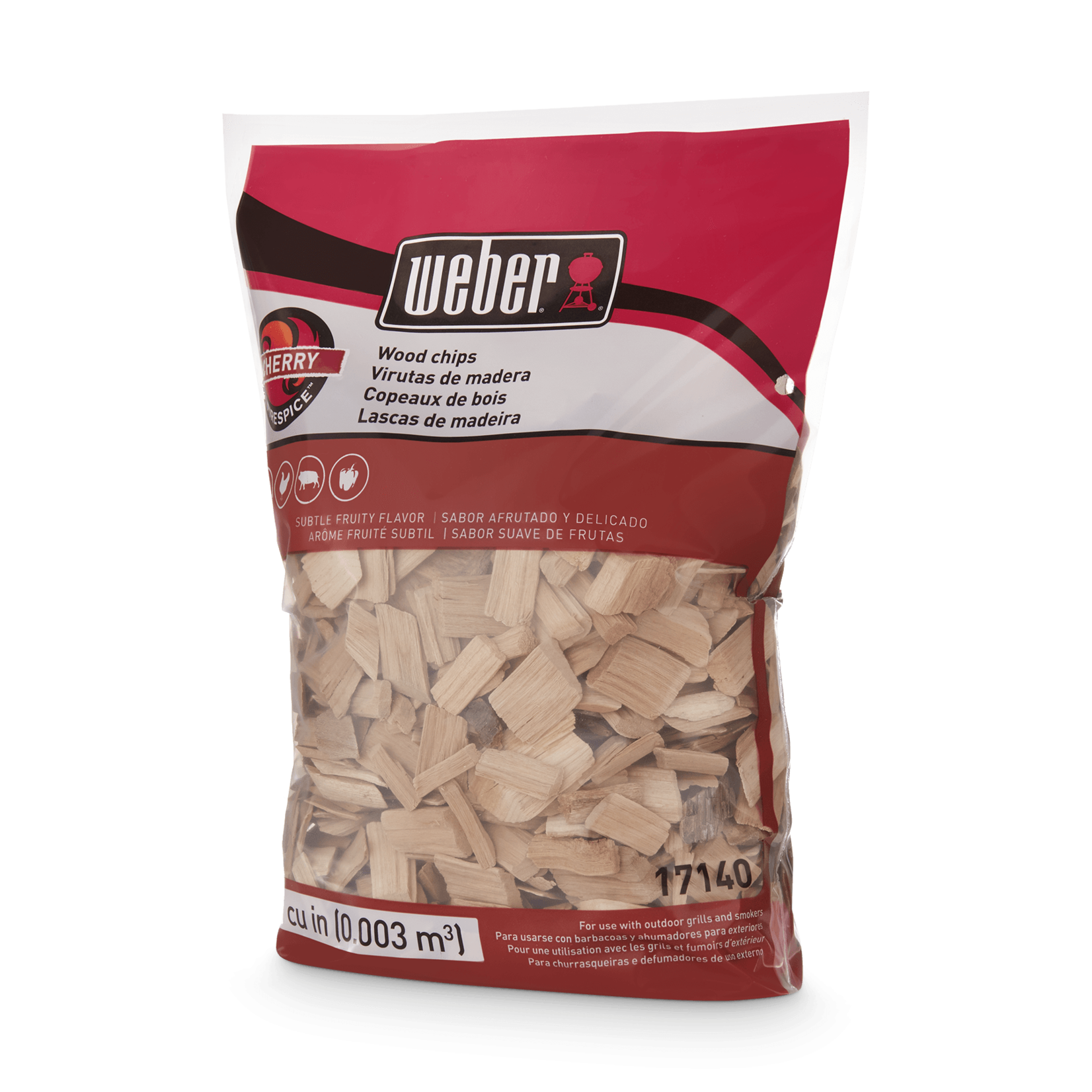 Weber Cherry Wood Chips 3L / 192 in³ (12)