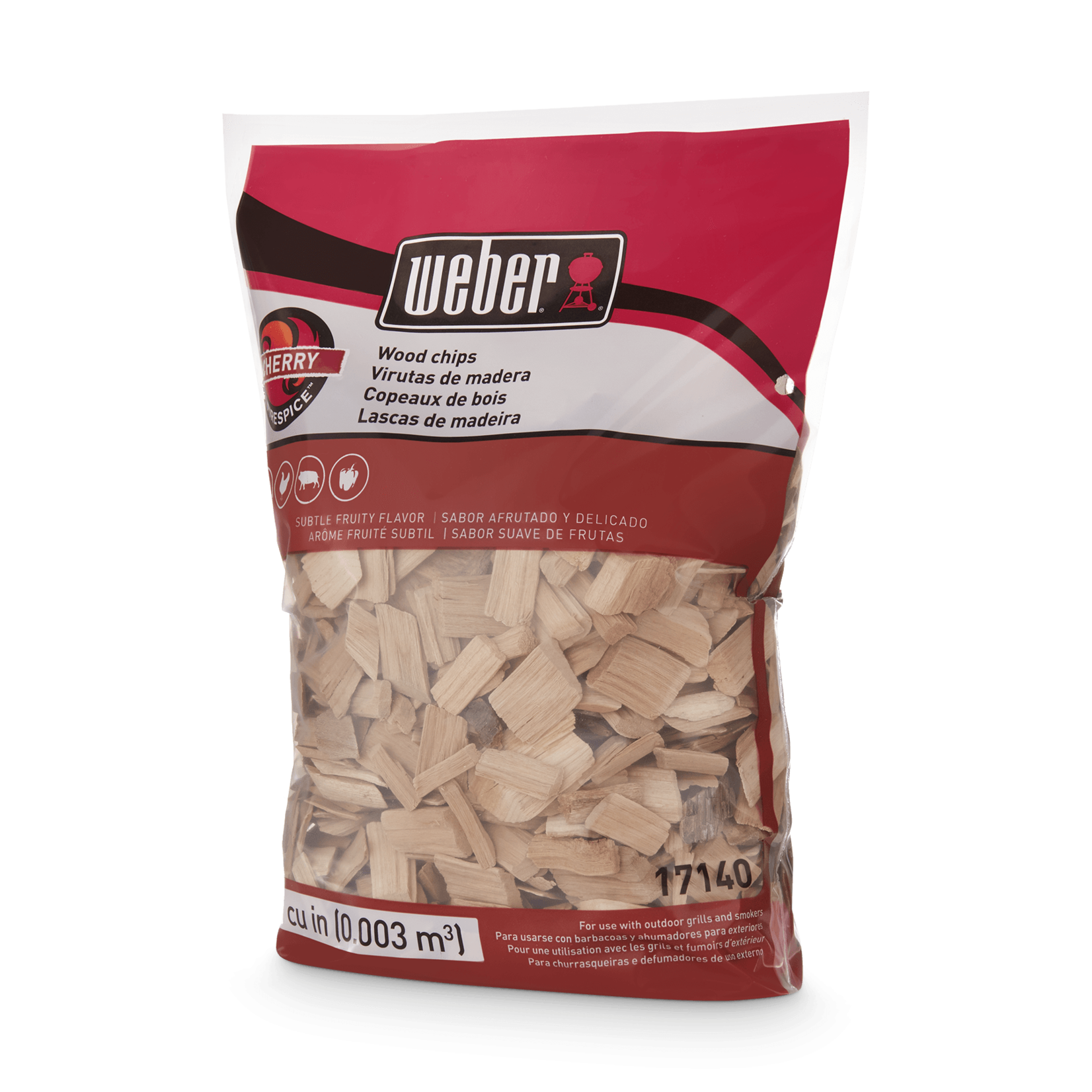 Weber Cherry Wood Chips 3L / 192 in³