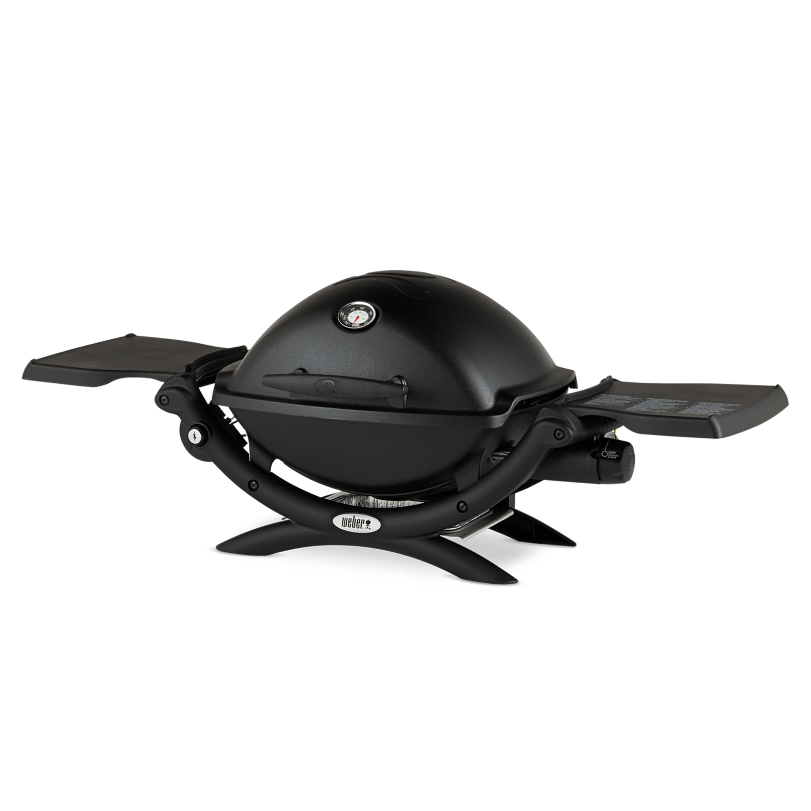 Weber Q 1200 Gas Grill LP Black