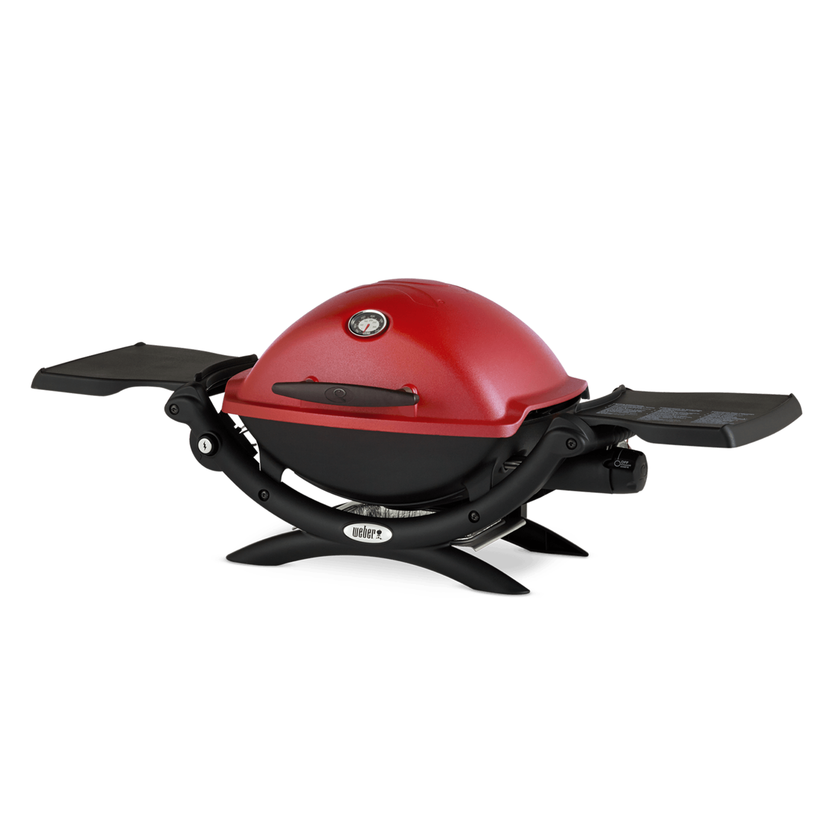 Weber Q 1200 Gas Grill LP Red
