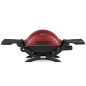 Weber Q 1200 Gas Grill LP Red - Saskatoon Barbecues & More