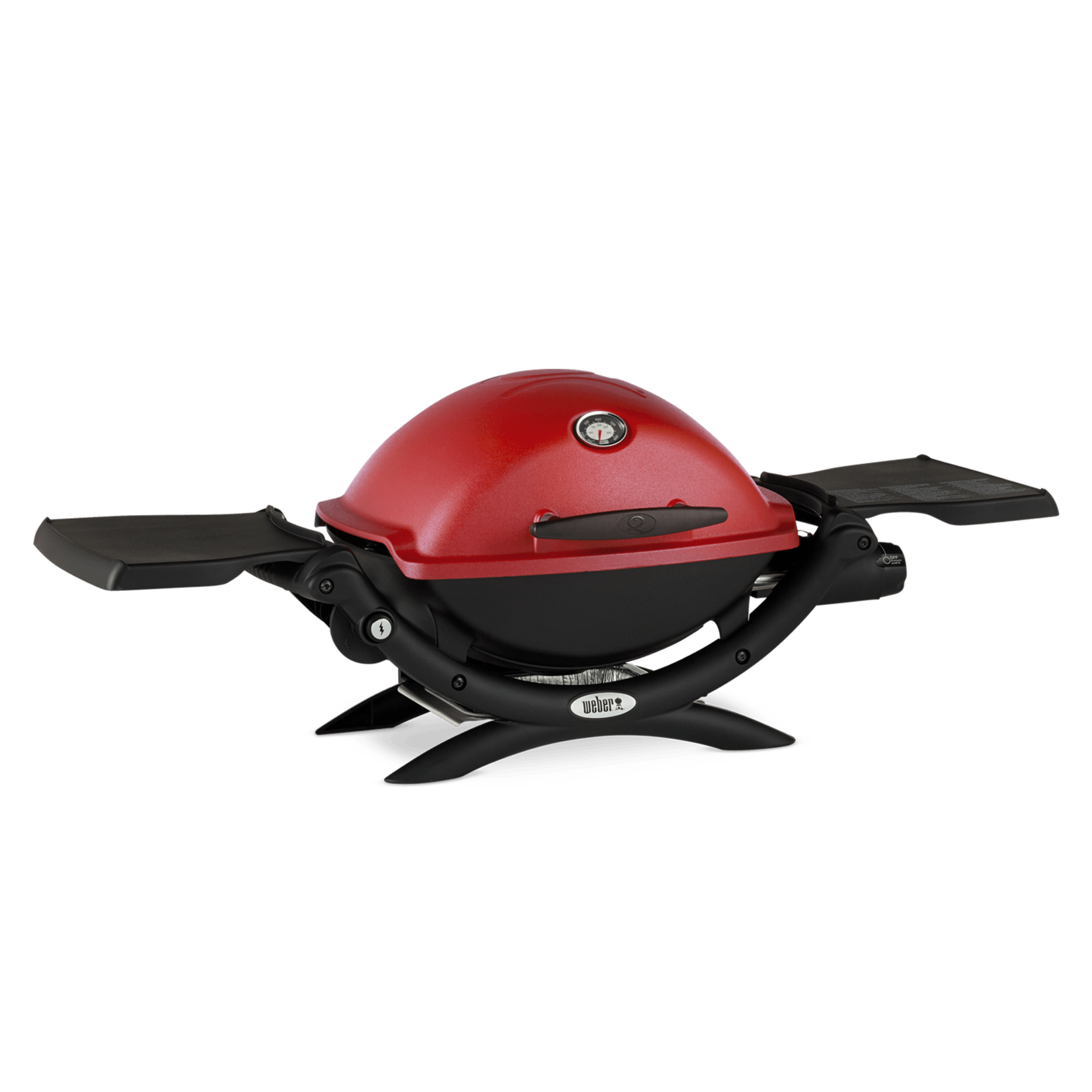 Weber Q 1200 Gas Grill LP Red