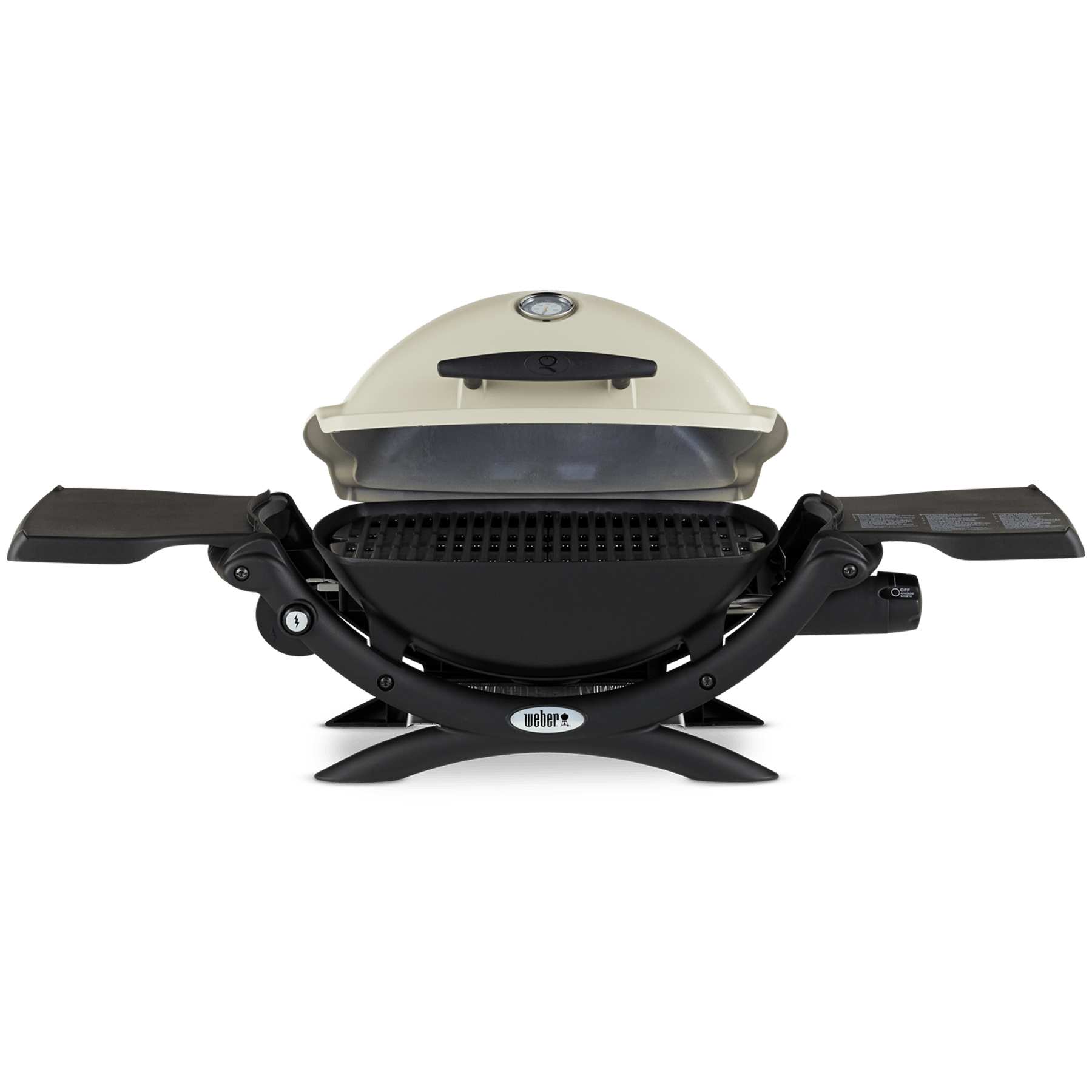 Weber Q 1200 Gas Grill LP Titanium - Saskatoon Barbecues & More