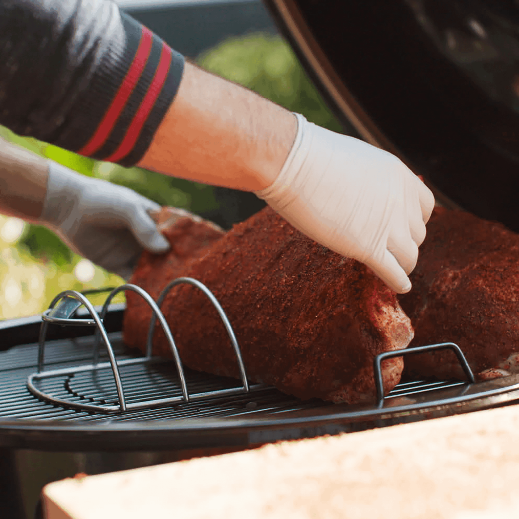 Weber Rib Rack ( BIN WE2 - 3 }