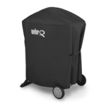 Weber Premium Grill Cover - Fits Q 100/1000, 200/2000 with portable cart
