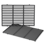 Weber Cooking Grates - Genesis 300 (2007-2016) - Cast Iron - 19.5 x 12.9 (2)