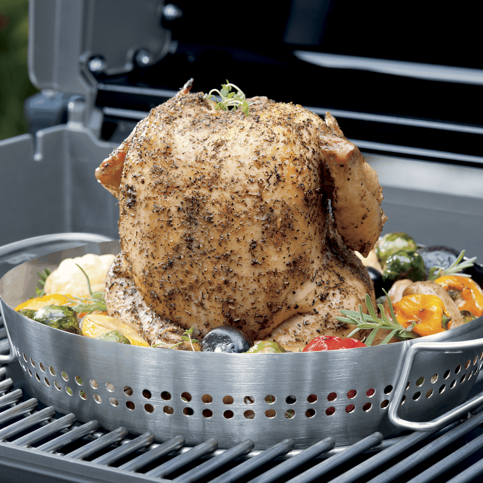 Weber Poultry Roaster - Gourmet BBQ System { BIN WE7 - 4 }