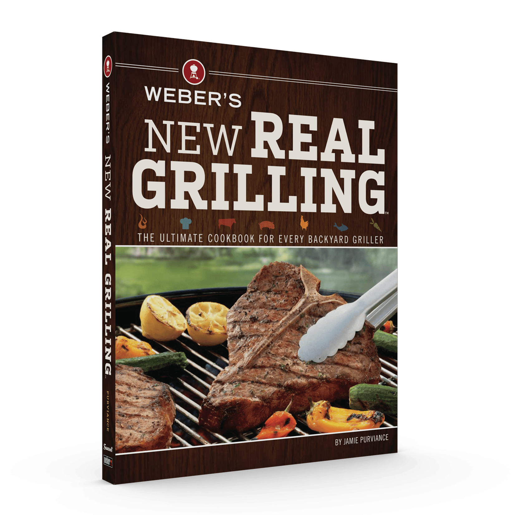 Weber Weber's New Real Grilling { BIN WE7 - 4 }