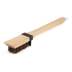 Broil King Grill Brush - Wood - Heavy/Long Palmyra Bristles