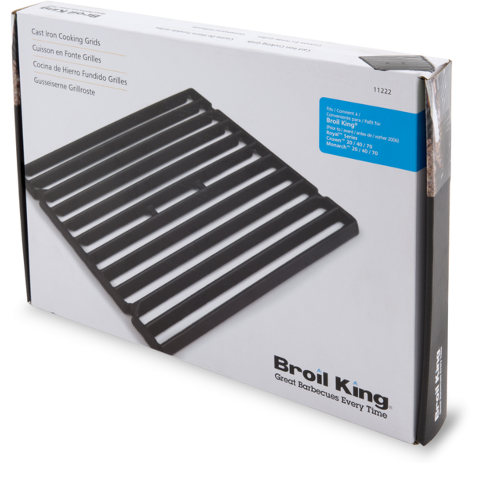 Broil King Cooking Grid - Monarch 300/Crown (T32) - Cast Iron - 2 Pieces
