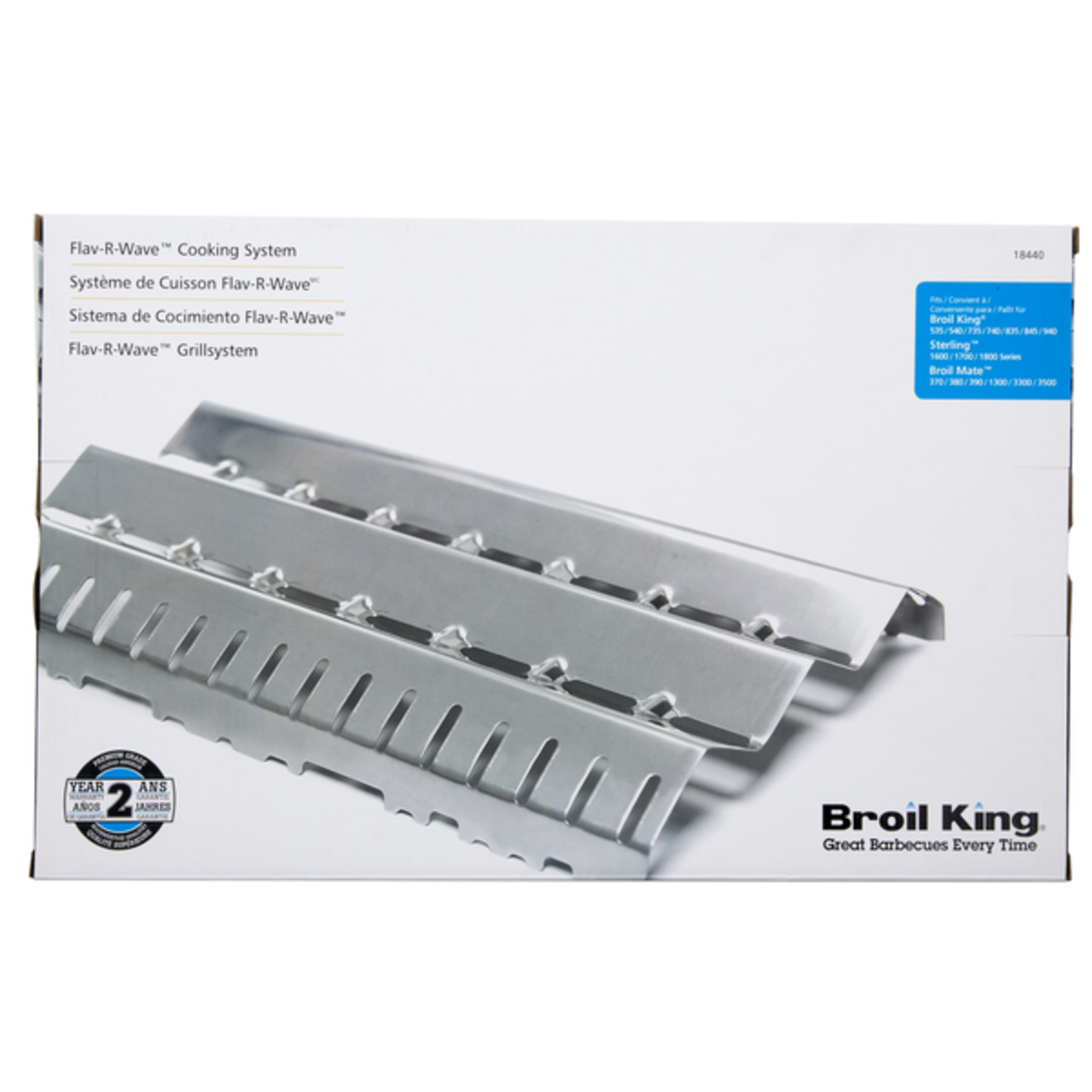 Broil King Flav-R-Wave - 40 & 44 M Series Grills - Stainless Steel - 1 Piece