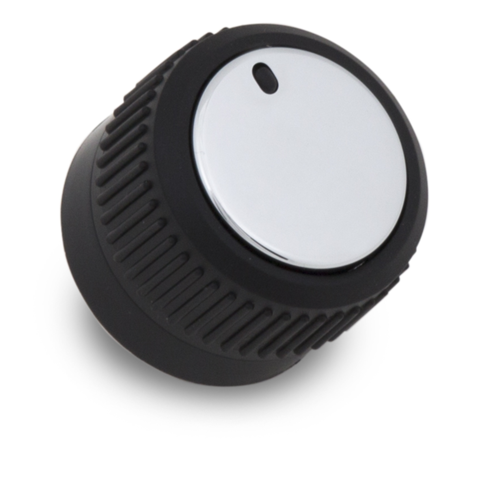 Broil King Knob - Large Control Knob - Resin And Chrome