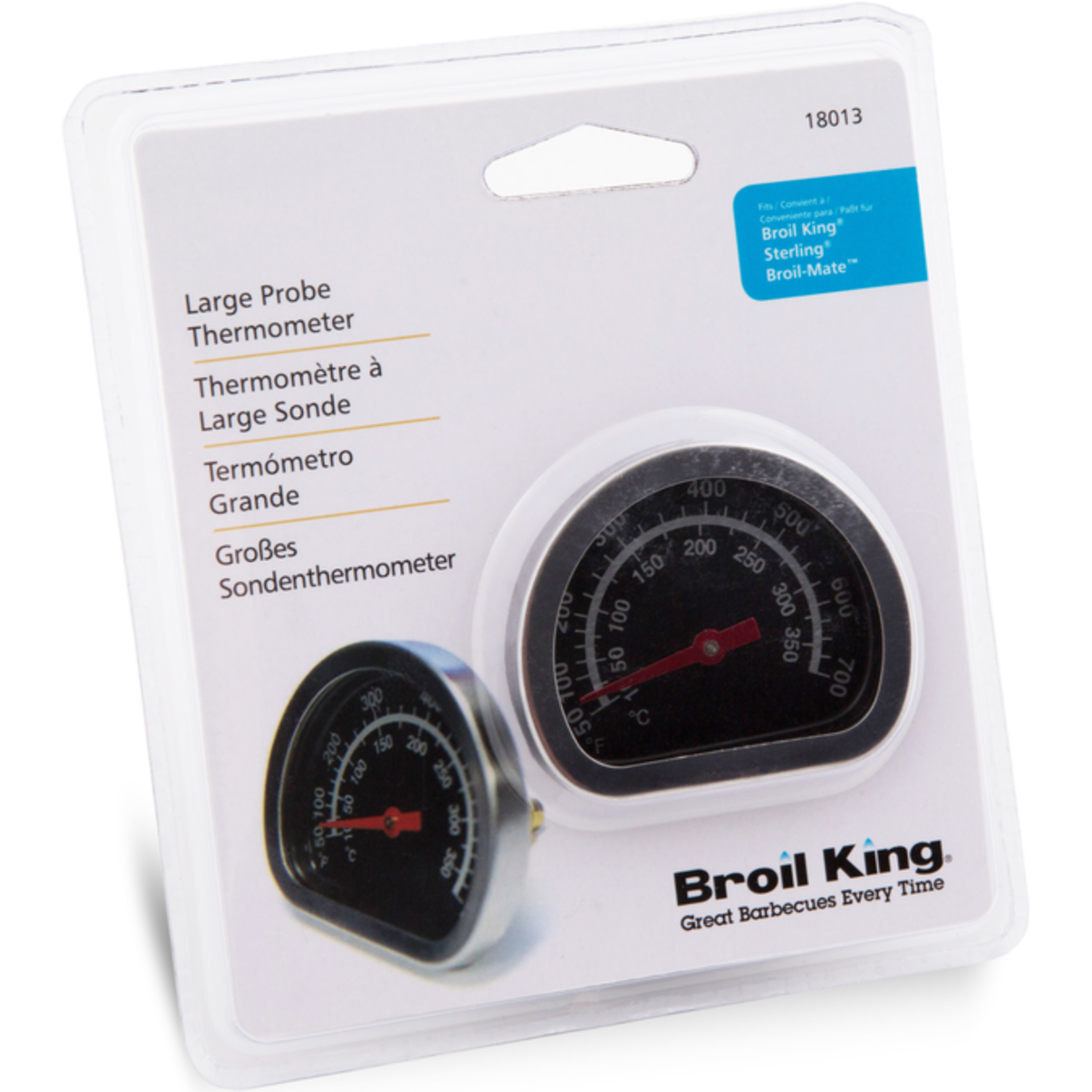 Broil King Lid Heat Indicator - Large - SS
