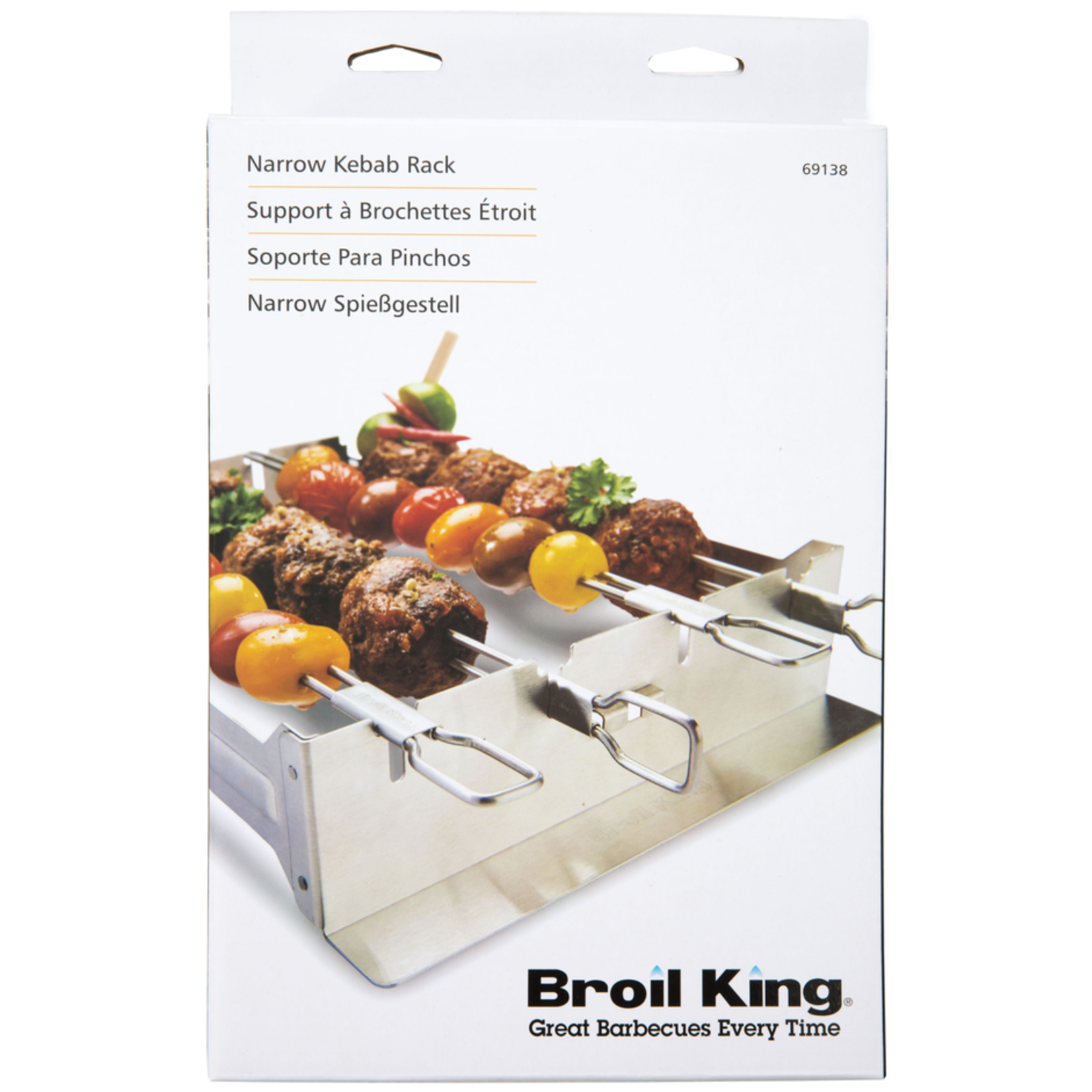 Broil King Kebab Rack - Narrow - Stainless Steel