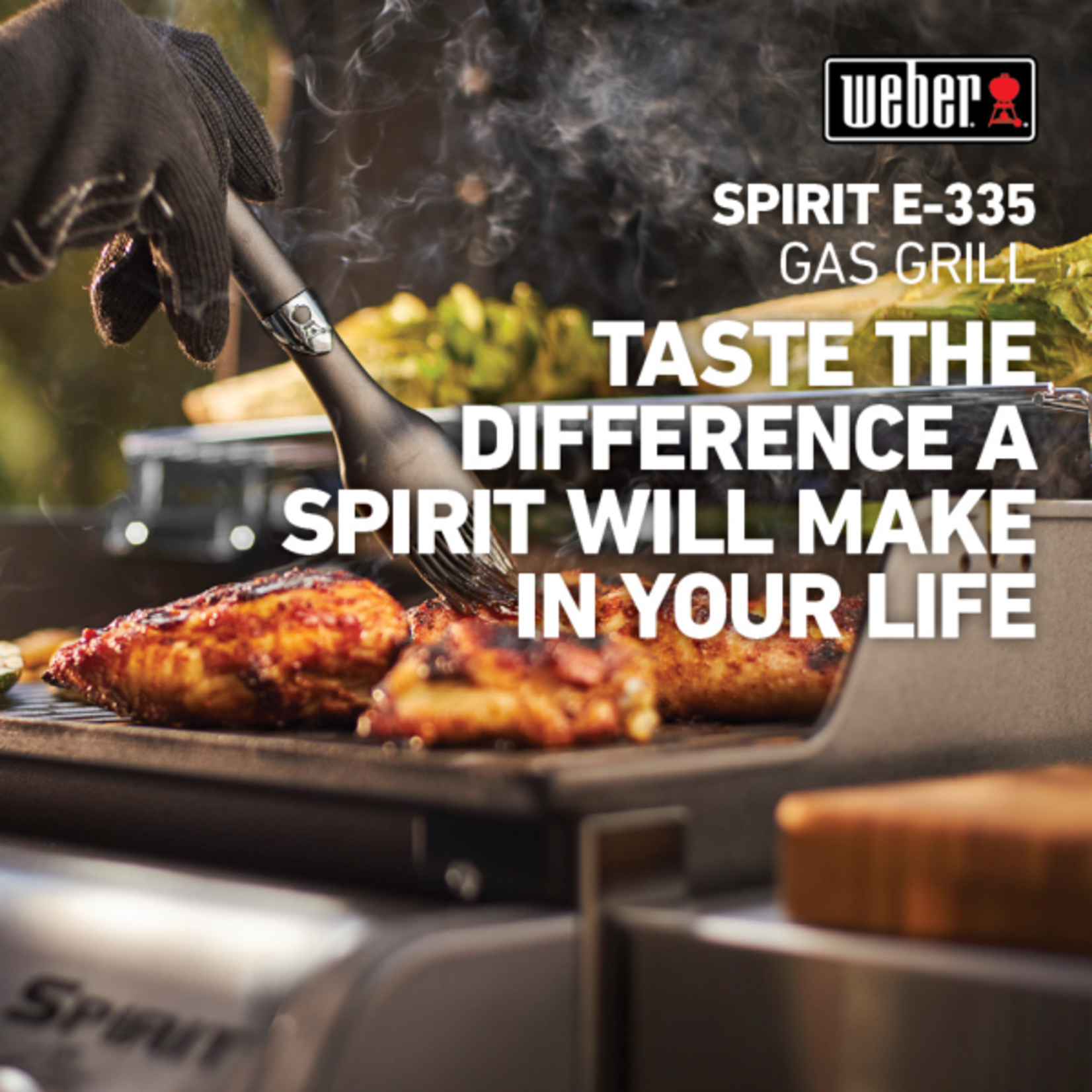 Weber Spirit E-335 LP Black (Save $100)