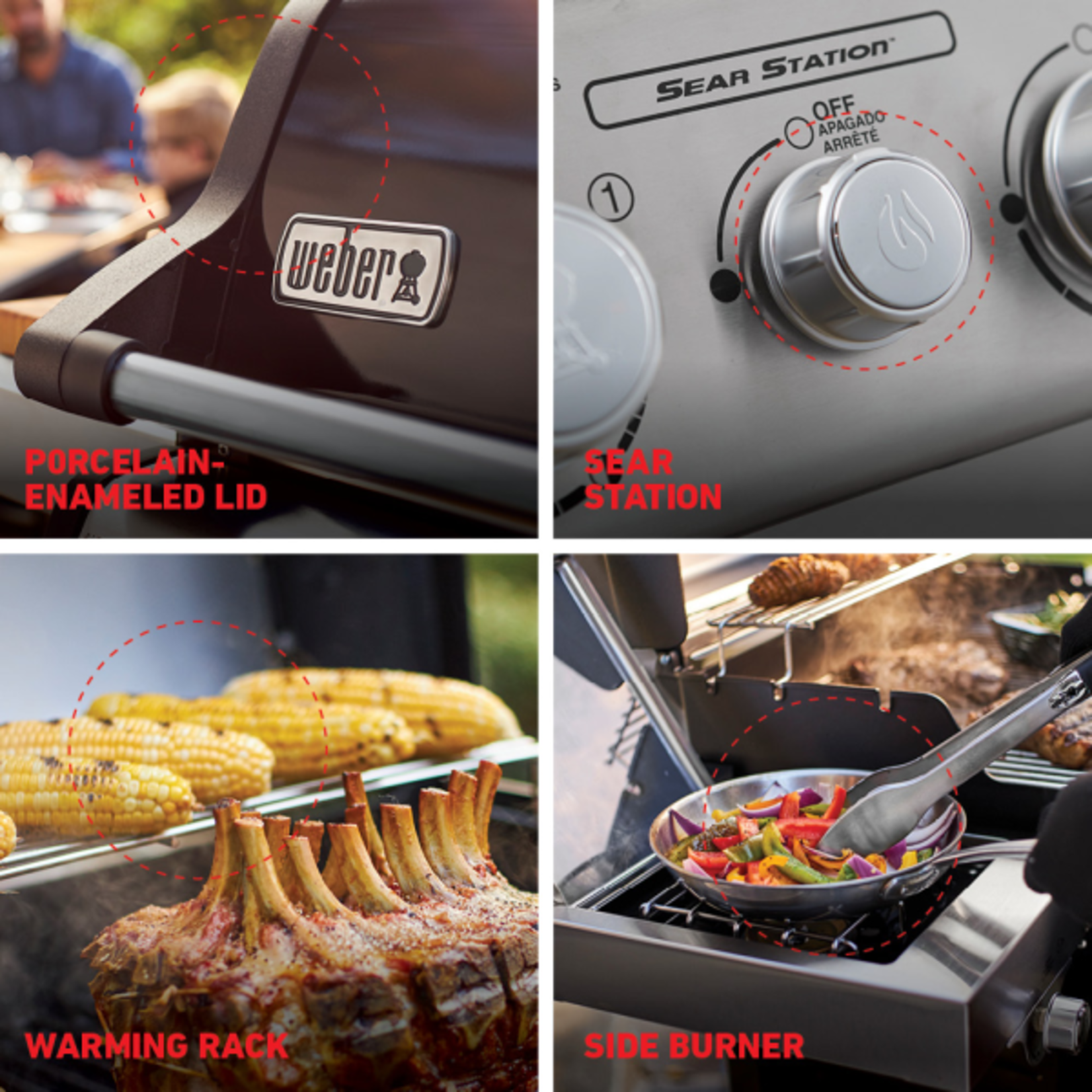 Weber Spirit E-335 LP Black (Save $100)